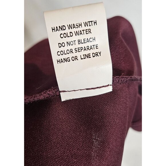 Lace Boho Maxi Dress Whimsigoth Fairy Holiday Christmas Burgundy Red Small - Picture 13 of 14